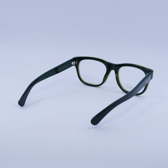 Gucci GG1796O 004 Eyeglasses Green 52mm Square Frame - Picture 9 of 10